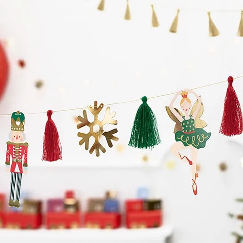 Christmas Nutcracker Garland Decoration 300cm Product Gallery Image